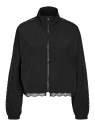CHAQUETA NEGRA CON PUNTILLA