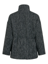CHAQUETA GRIS CUELLO ALTO
