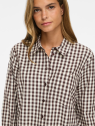 CAMISA CUADROS MARRON