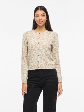 CHAQUETA PUNTO ANIMAL PRINT