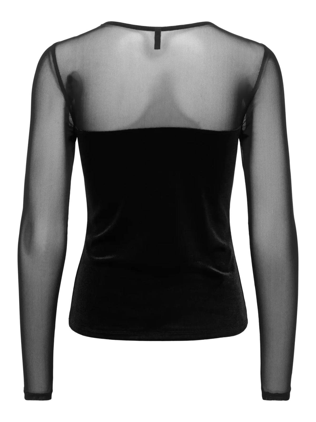 CAMISETA TERCIOPELO NEGRA