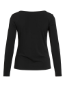 CAMISETA MANGA LARGA BROCHE DORADO HOMBRO VILA