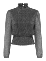 BLUSA CUELLO CISNE PLATA ONLY