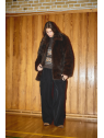 CHAQUETA PELO MARRON