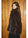 CHAQUETA PELO MARRON