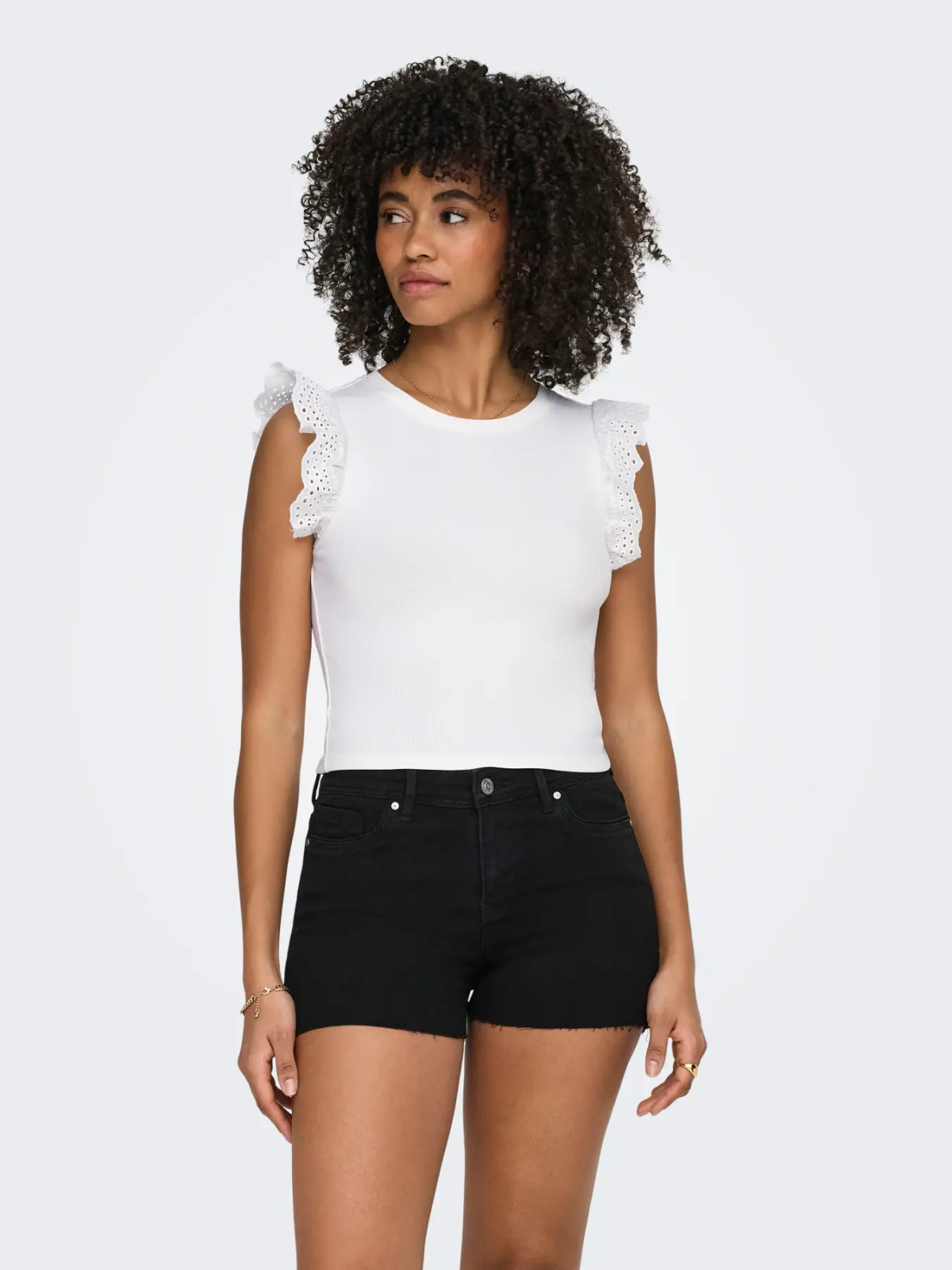 CAMISETA  TOP VOLANTE ONLY