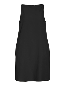 VESTIDO CORTO LINO