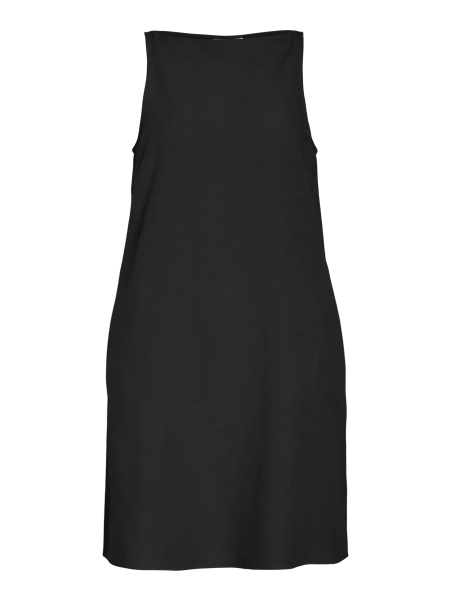 VESTIDO CORTO LINO