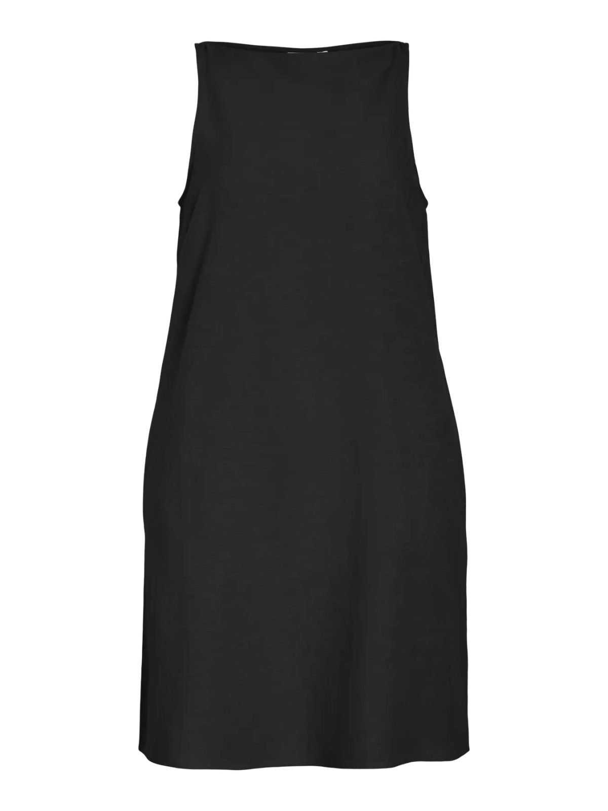 VESTIDO CORTO LINO