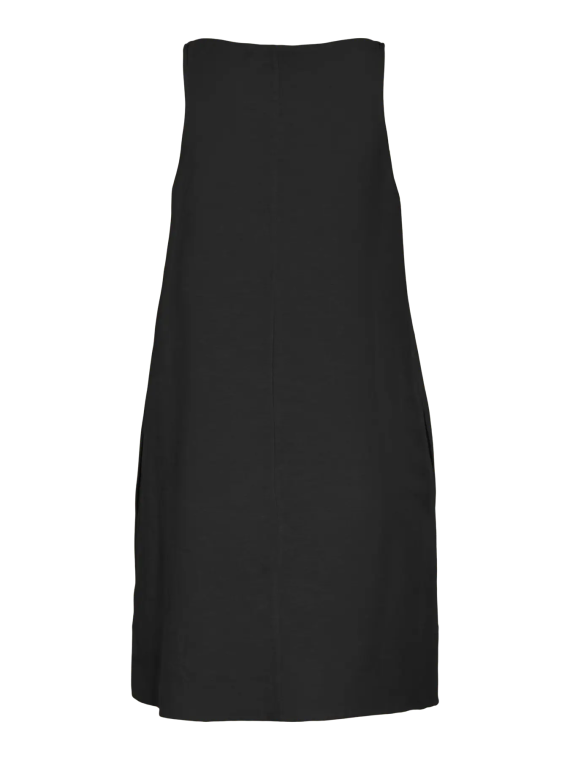 VESTIDO CORTO LINO