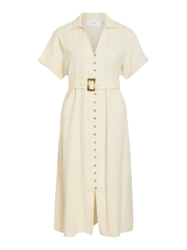 VESTIDO MIDI LINO