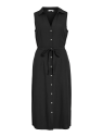 VESTIDO CINTURON LINO