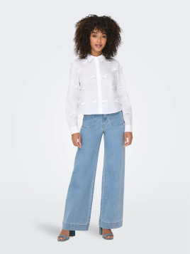 PANTALON VAQUERO ANCHO AZUL