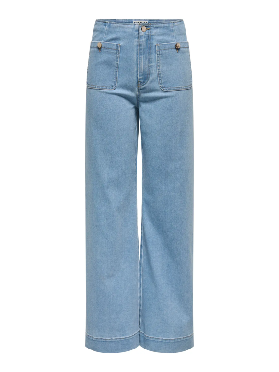 PANTALON VAQUERO ANCHO AZUL