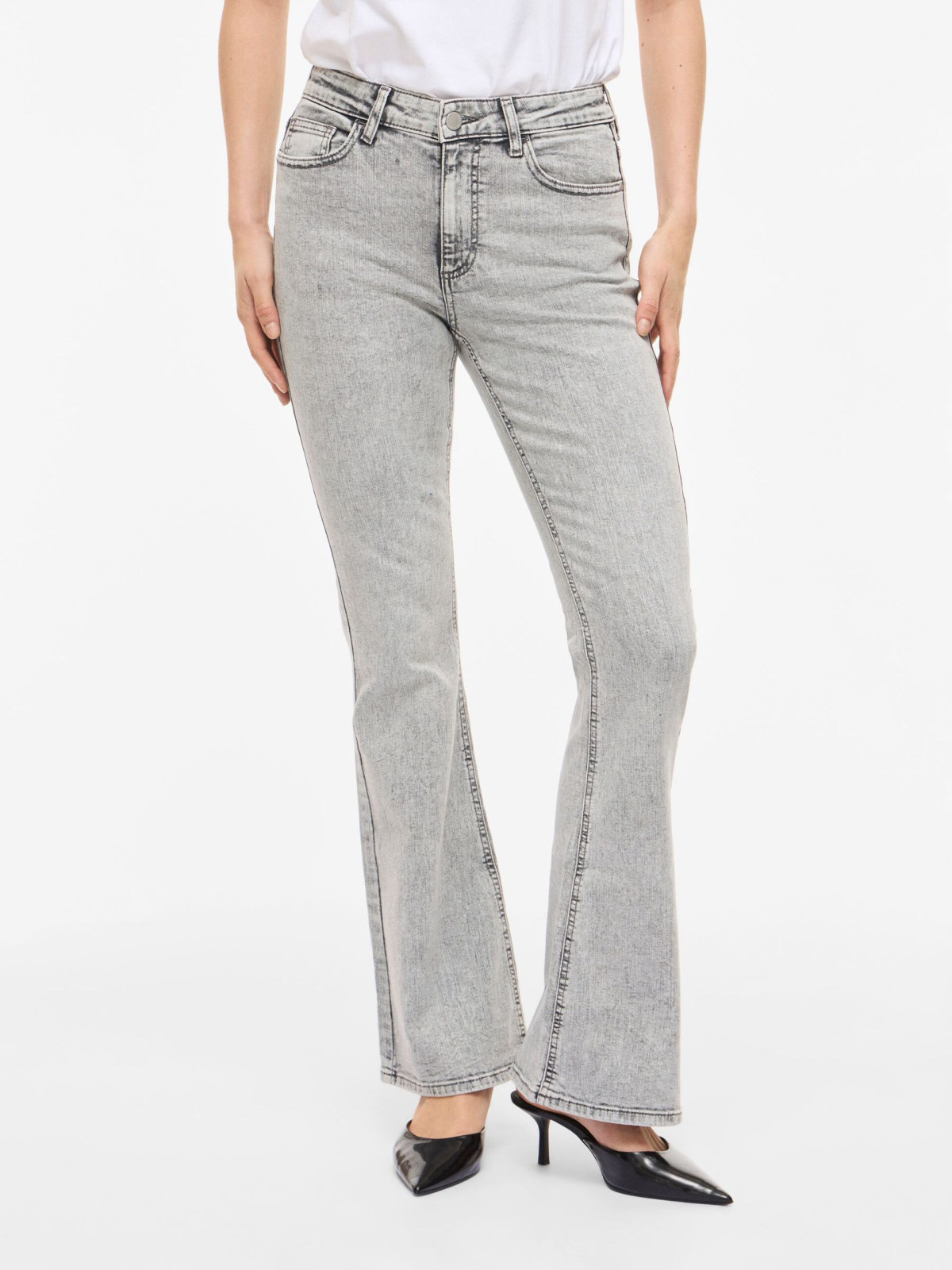 PANTALON VAQUERO GRIS
