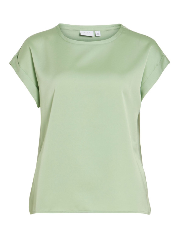 CAMISETA VERDE MANGA CORTA