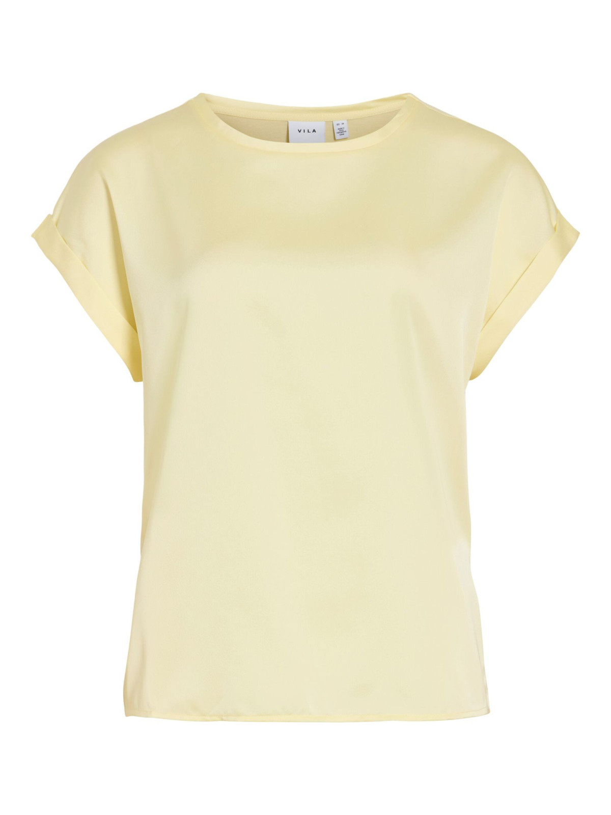 CAMISETA AMARILLA MANGA CORTA