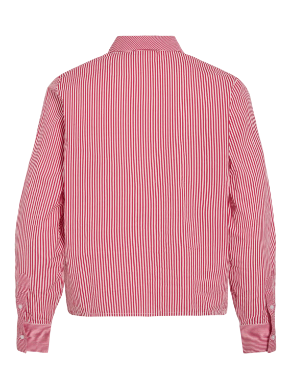 CAMISA RAYAS ROJAS