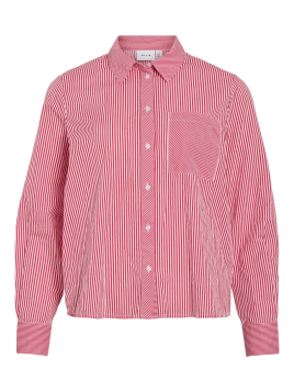 CAMISA RAYAS ROJAS