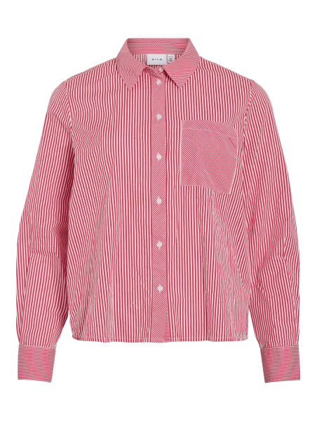 CAMISA RAYAS ROJAS