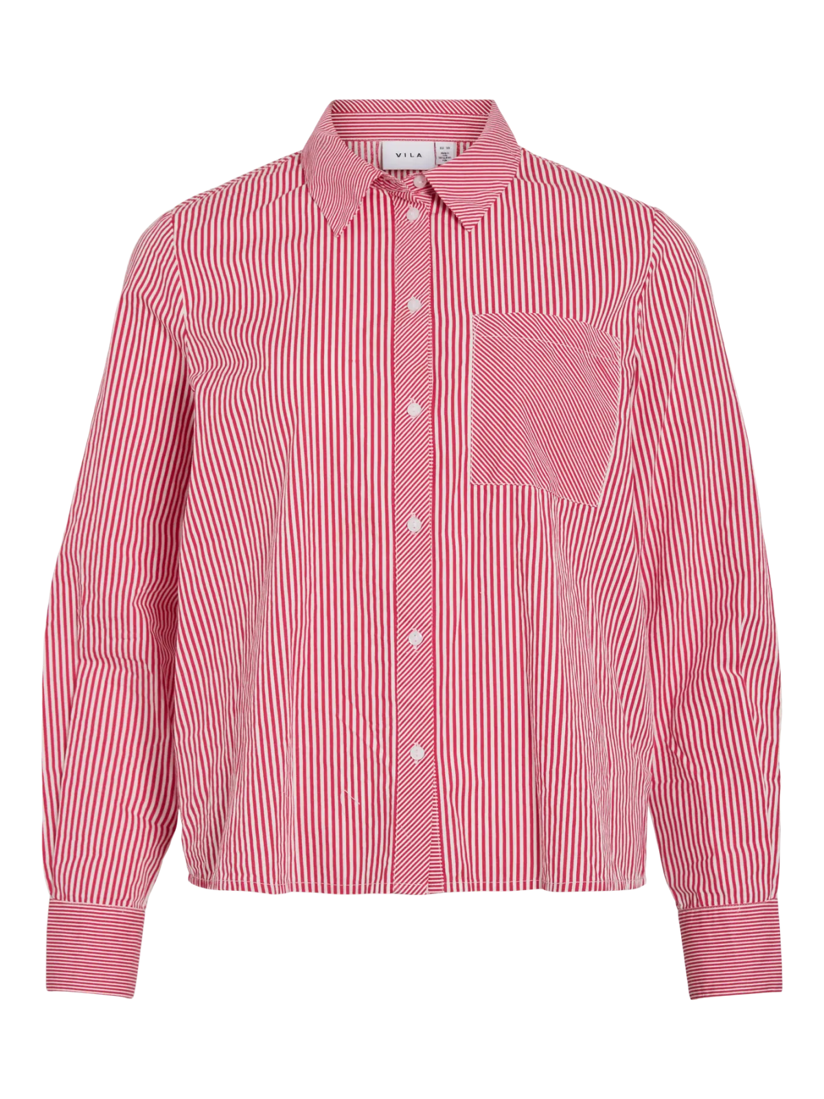 CAMISA RAYAS ROJAS