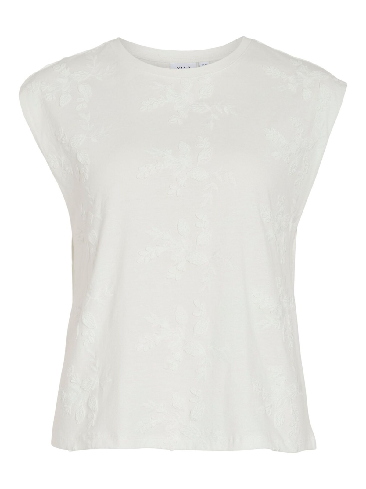 CAMISETA FLORES BLANCA