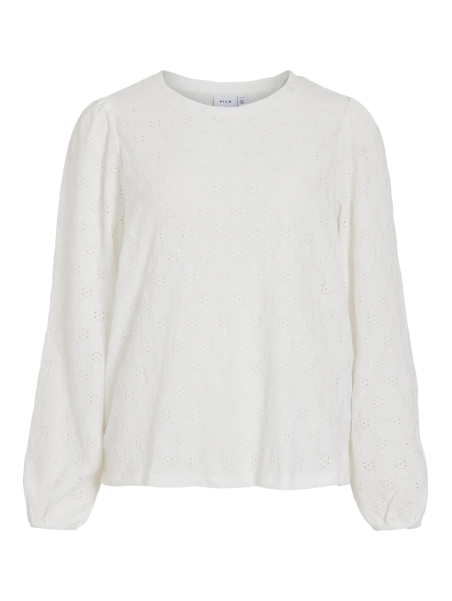 BLUSA BLANCA BORDADO INGLES