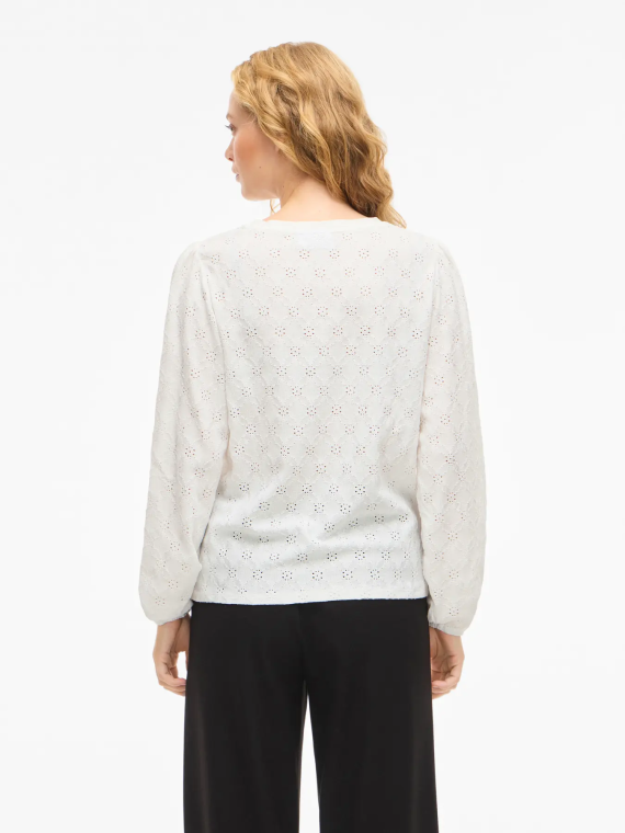 BLUSA BLANCA BORDADO INGLES