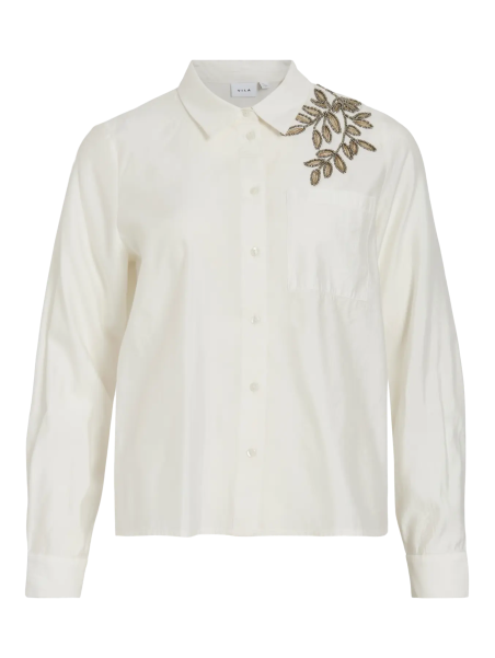 CAMISA DETALLE HOJA