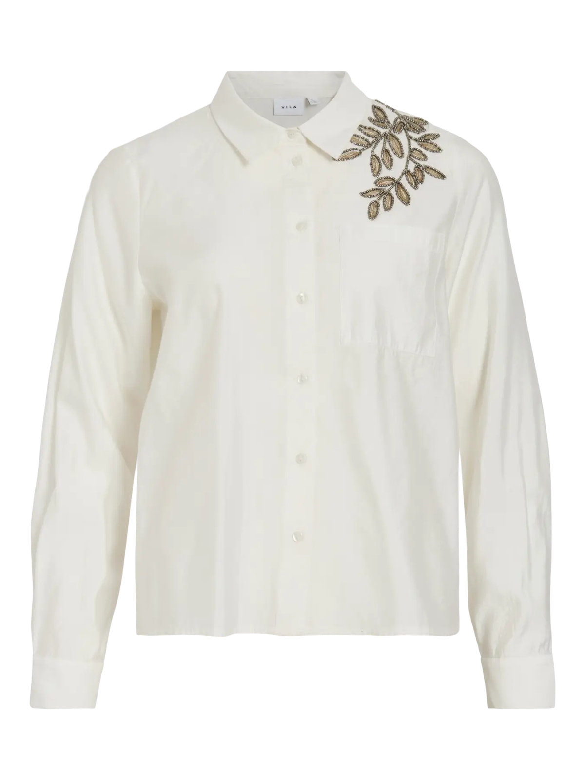 CAMISA DETALLE HOJA