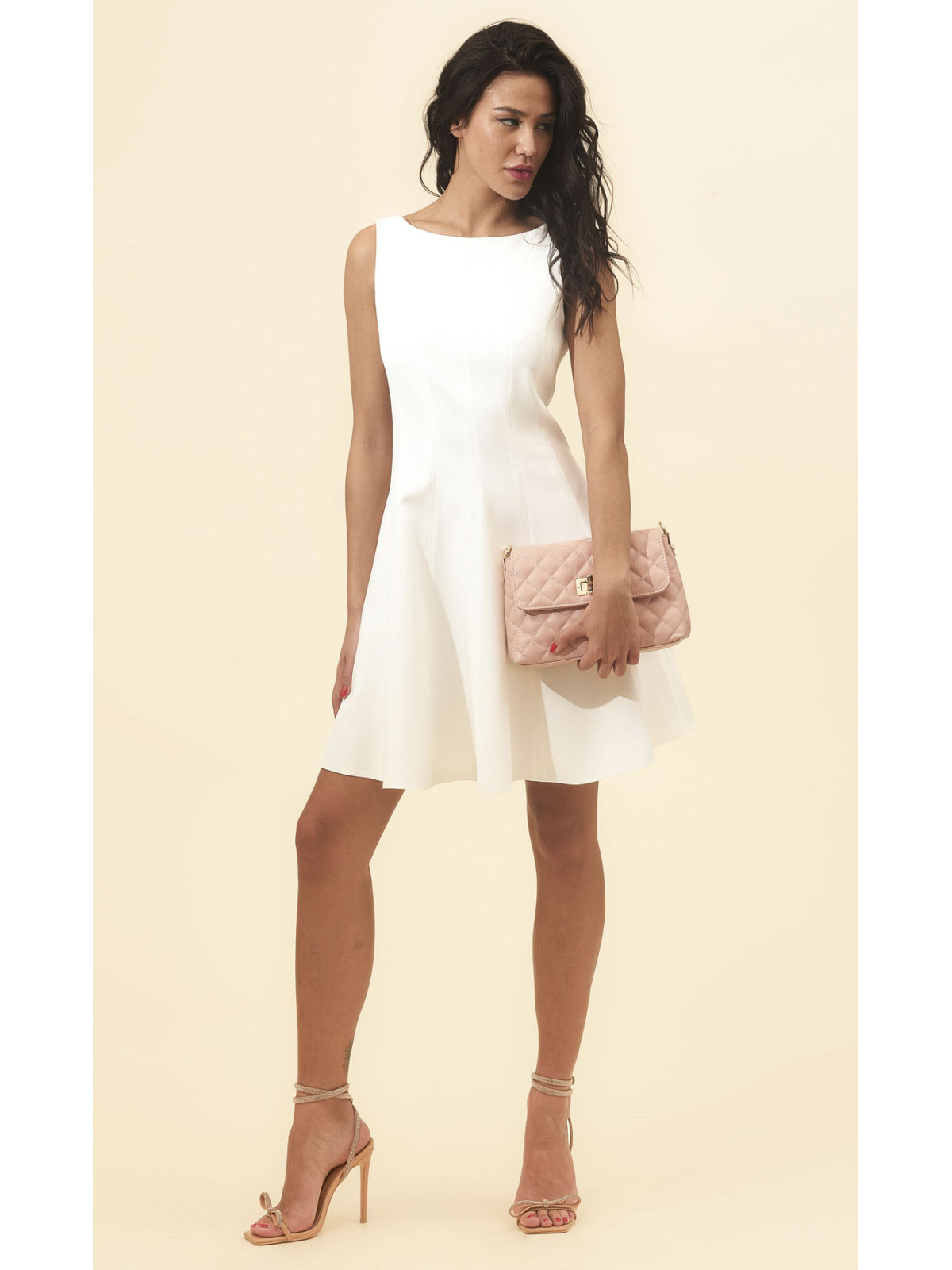 VESTIDO BLANCO CORTO