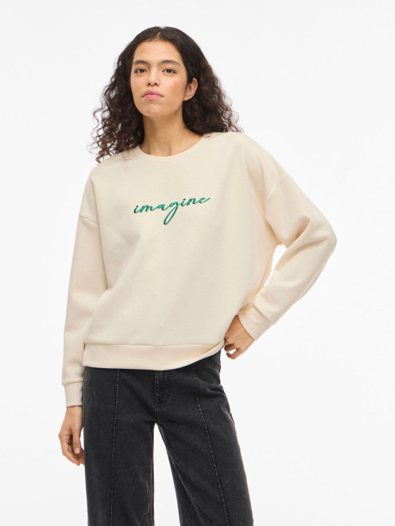 SUDADERA BEIGE