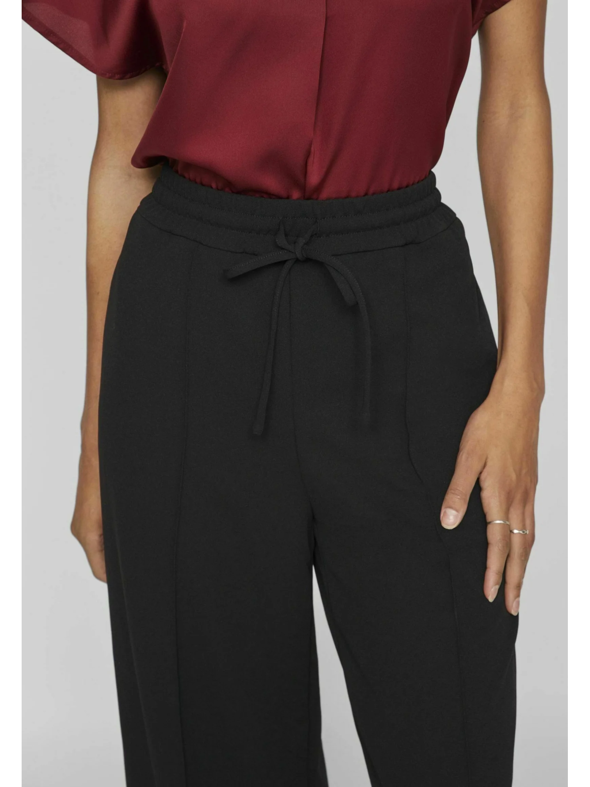 PANTALON ANCHO NEGRO