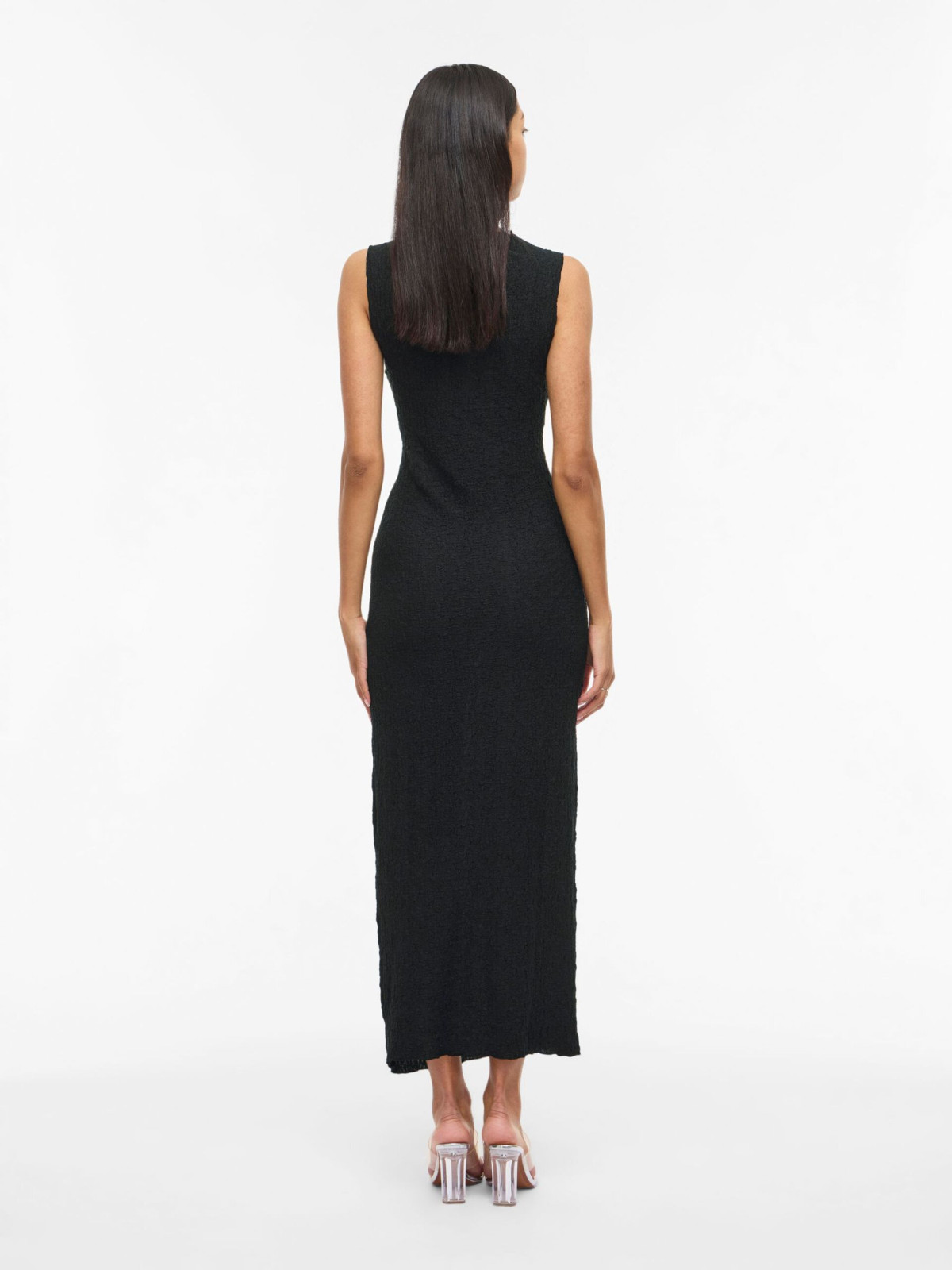 VESTIDO LARGO NEGRO