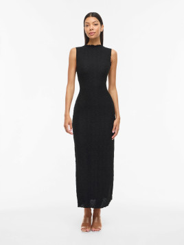 VESTIDO LARGO NEGRO
