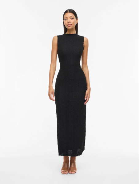 VESTIDO LARGO NEGRO