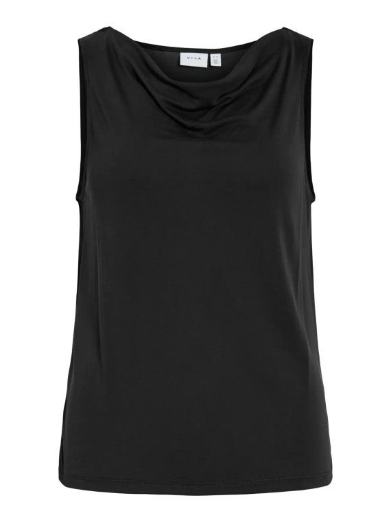 CAMISETA SIN MANGAS NEGRA