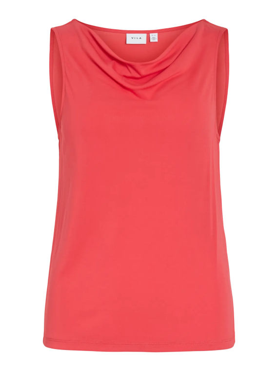 CAMISETA SIN MANGAS CORAL