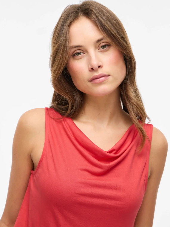 CAMISETA SIN MANGAS CORAL