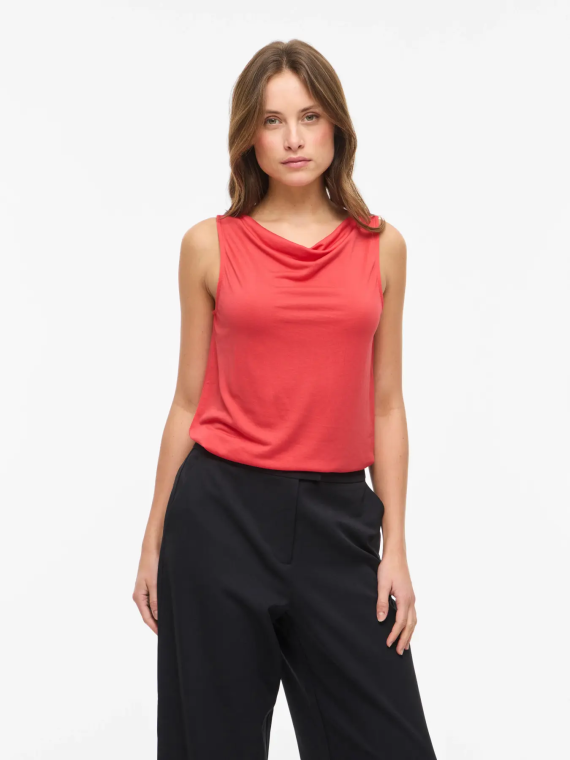 CAMISETA SIN MANGAS CORAL