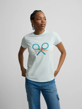 CAMISETA TURQUESA