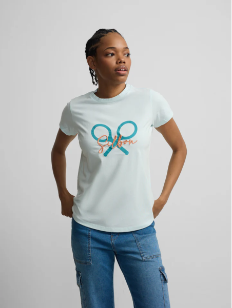 CAMISETA TURQUESA
