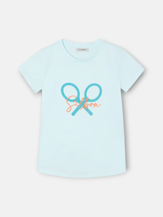 CAMISETA TURQUESA