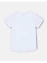 CAMISETA BLANCA CUELLO PICO