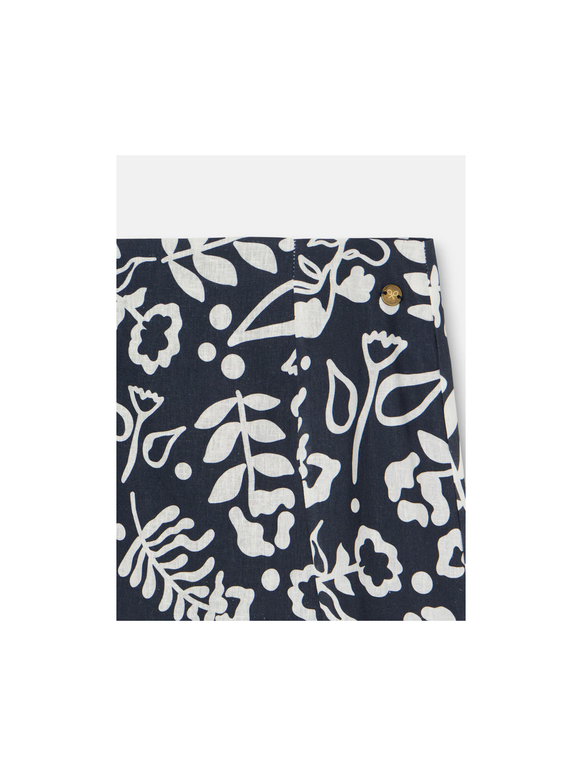 FALDA ESTAMPADA MARINO
