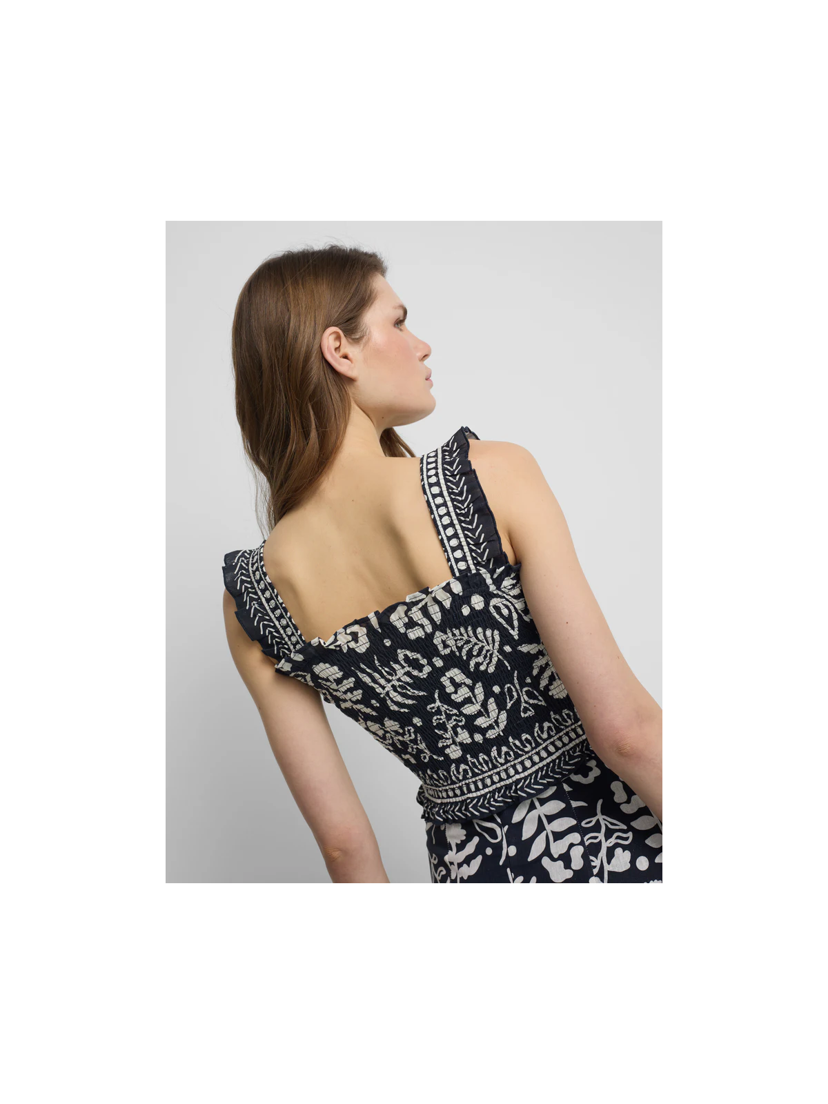 TOP ESTAMPADO MARINO