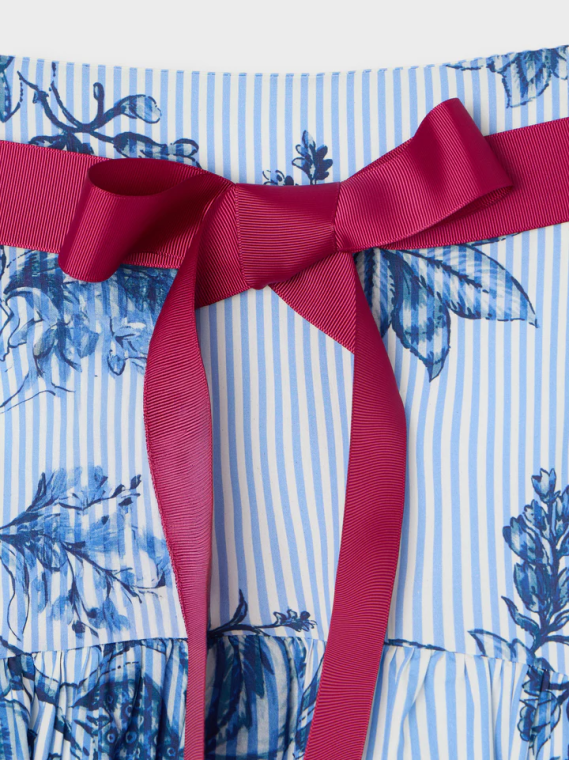 FALDA ESTAMPADA RAYAS