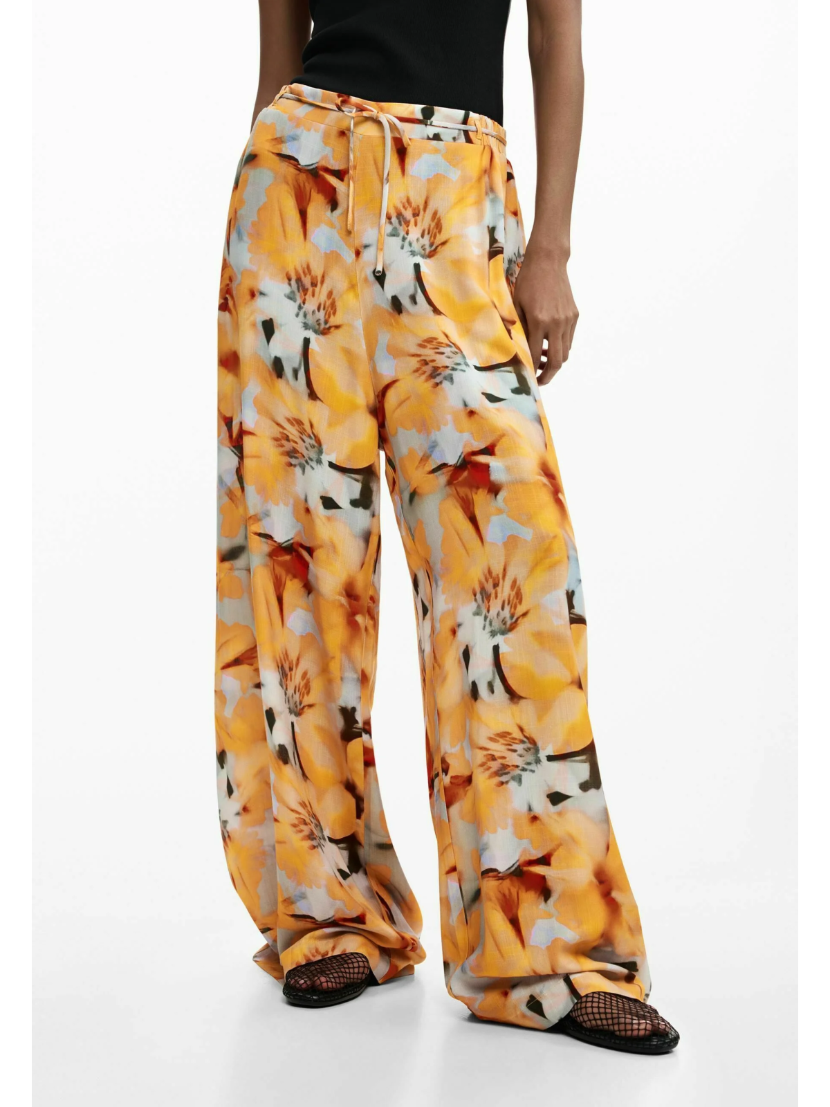 PANTALON FLUIDO FLORAL