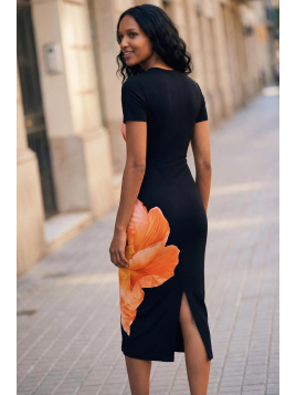 VESTIDO LARGO FLOR