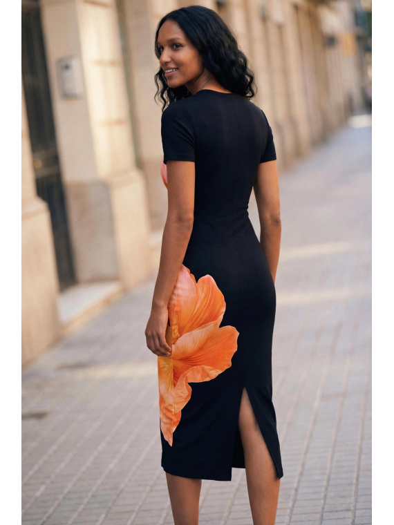 VESTIDO LARGO FLOR